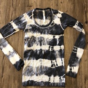 Lululemon scoop neck swiftly long sleeve sz 4